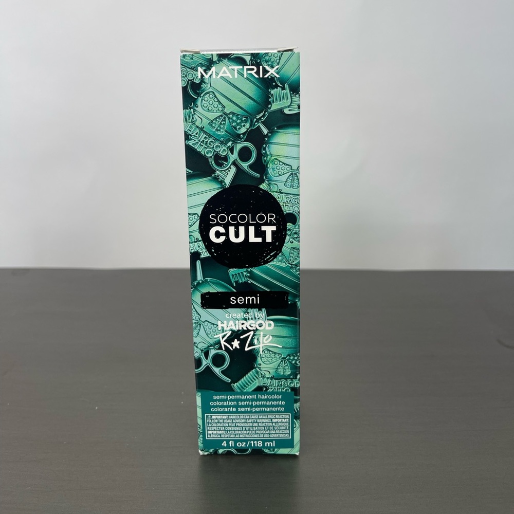 MATRIX SOCOLOR CULT semi-permanent Professional Hair Dye Sea Monster